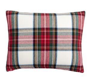 Pottery Barn Teen Stewart Plaid Flannel Reversible Standard Sham New